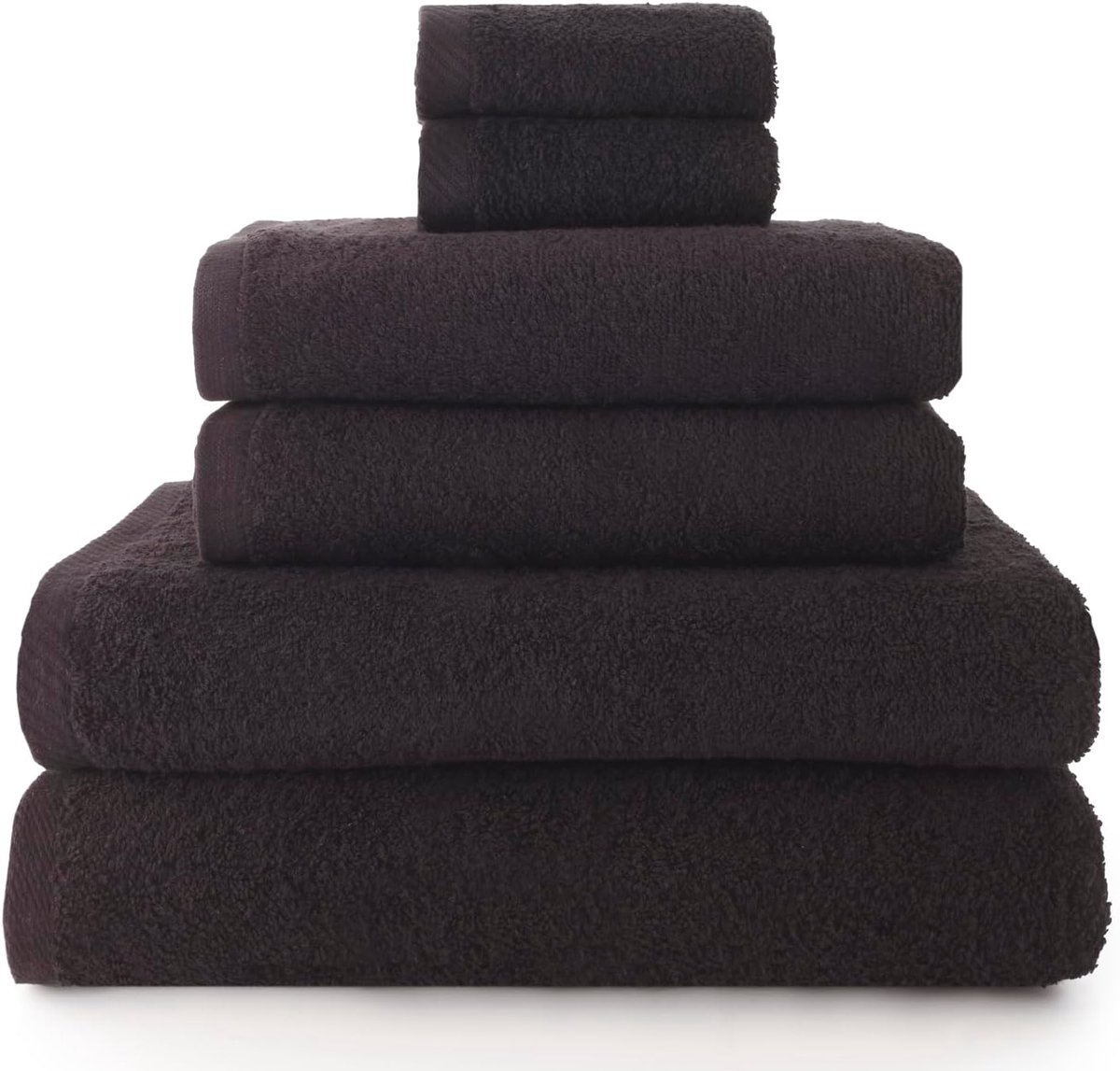 Set van handdoeken - 4 stuks - 100% katoen - hoge absorptie