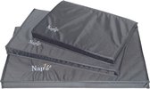 NapZZZ Benchkussen M Orthopedisch Antraciet 75x47x7 cm