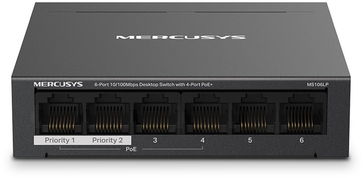 Mercusys MS106LP - Netwerk Switch