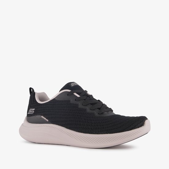 Skechers Bobs Moda Flex - Mellow Dawn noires pour femme - Pointure 39 - Confort Extra - Mousse à mémoire de forme
