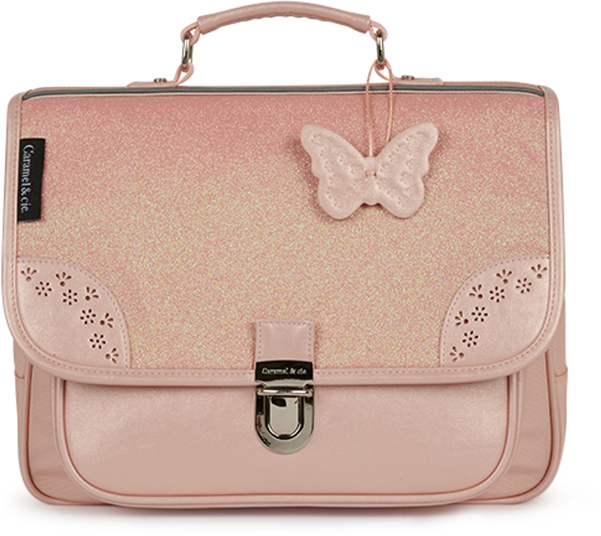 Caramel & Cie Kleuterboekentas Pink Oxford Small - Roze