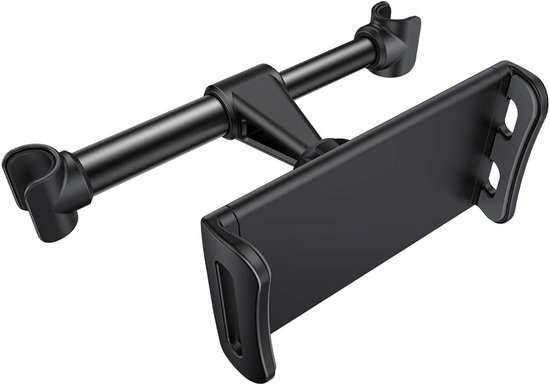 YONO Tablet Houder Auto Hoofdsteun - Universeel - Draaibaar - Geschikt voor iPad - Zwart