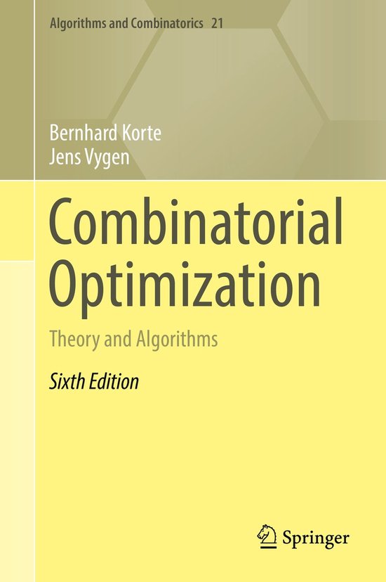 Combinatorial Optimization - cover
