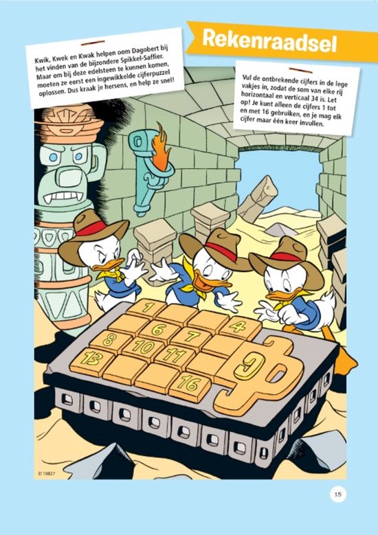 Donald Duck Vakantieboek 2025 – zonnige strips, spelletjes en puzzels voor kinderen – 144 pagina’s
