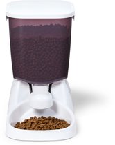 Cat Mate C3000 Automatische voerbak voor droogvoer voor huisdieren met digitale timer - voor katten en kleine honden - 3 kg - wit