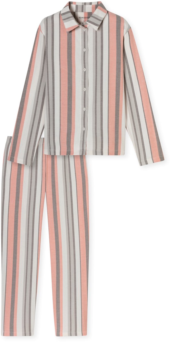 Schiesser Pyjama dames - strepen multicolour - Modern Nightwear - 38 multicolour 3
