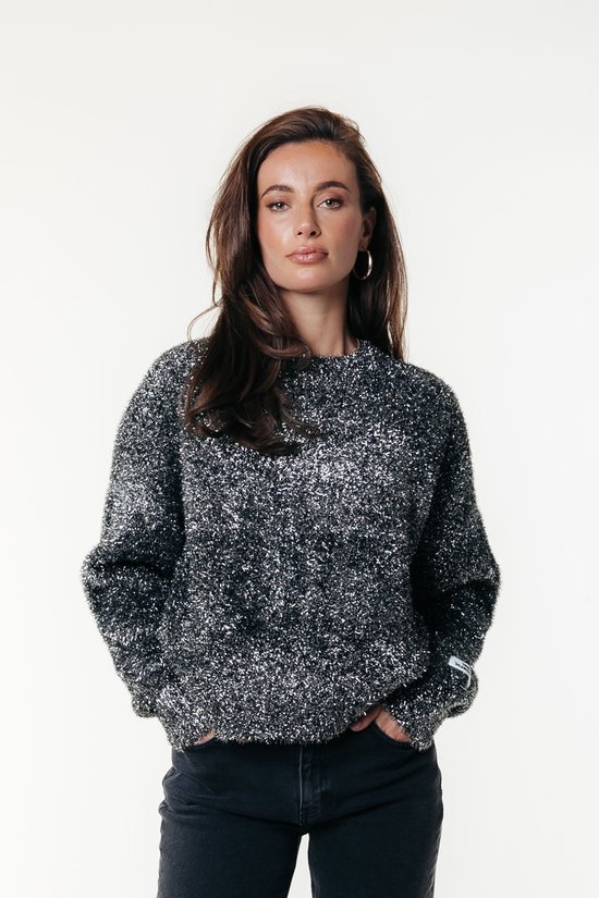 Colourful Rebel - Olivia Crewneck Knitted Sweater - Dames - Sweaters