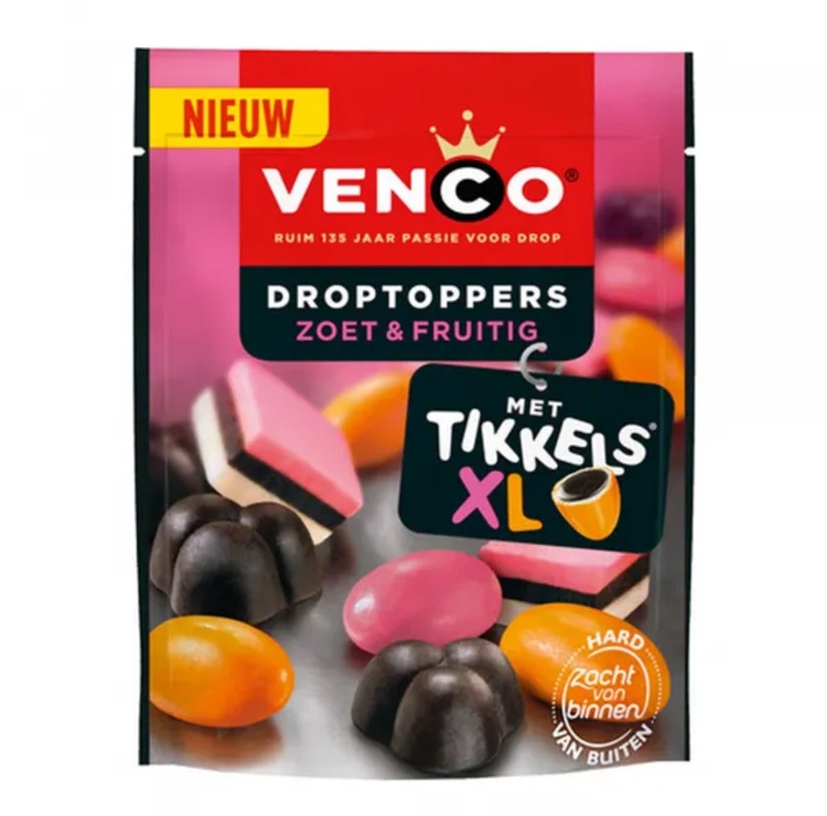 Venco Droptoppers Fruitig zak (10x 225gr)