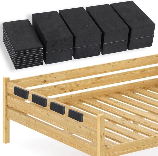 18 stuks EVA-schuim afstandhouders - zelfklevende wandbescherming - bed wandbuffer - schuim...