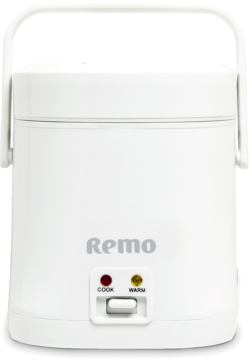 Luxe - Rijstkoker - Remo - 0,3 Liter - 200W - Rijstkoker klein - Rijstkoker met stomer - Rijstkokers - Elektrische rijstkoker - Heel compact en zeer handig in gebruik
