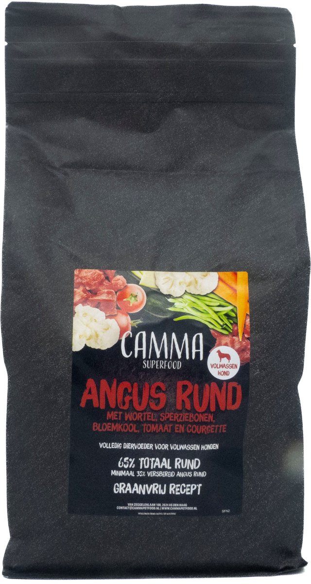 Camma Superfoods - Angus Beef Volwassen Hond 2 kg