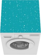 Wasmachine beschermer mat - Winter - Sneeuw - Design - Breedte 60 cm x hoogte 60 cm