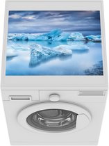 Wasmachine beschermer mat - IJsland - IJs - Natuur - Breedte 55 cm x hoogte 45 cm