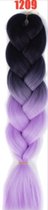 Jumbo synthetische twee, kleurig Ombre vlecht haar!