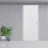 LIEDLINE - Wit Binnendeuren - Deurscharnieren - Deursleutelmechanisme - Deurdoos - Deurblad afmeting 82,5 x 203 cm, Deurset afmeting met deurkozijn: 87 x 205,5 CM