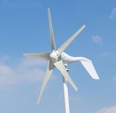 Wind Turbine - Windturbine - Kleine Windturbine - Mini windmolen - Windenergie - Energie opwekken - Hoge Efficiëntie - Groene stroom - 600W 24V - Met 5 Blades