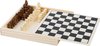 Afbeelding van het spelletje Small Foot Schaakbord - Met Schaakstukken - Schaakset - Schaakspel - 15x15cm - Duurzaam Hout - Uitschuifbaar bord