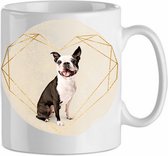 Mok Boston terrier 1.4| Hond| Hondenliefhebber | Cadeau| Cadeau voor hem| cadeau voor haar | Beker 31 CL