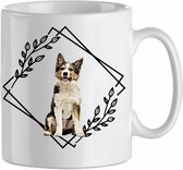 Mok Border collie 7.5| Hond| Hondenliefhebber | Cadeau| Cadeau voor hem| cadeau voor haar | Beker 31 CL