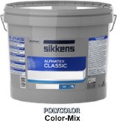 Sikkens Alphatex Classic - Goed dekkende Muurverf - Ideaal voor grote oppervlakken - 5 L - RAL 7011 Ijzergrijs