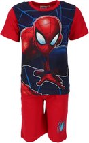 Marvel Spiderman - shortama - rood - maat 110