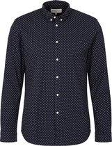 TOM TAILOR allover printed stretch shirt Heren Overhemd - Maat XL