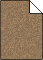 Proefstaal Origin Wallcoverings behang ornamenten glanzend brons - 346533 - 26,5 x 21 cm