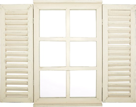 Esschert Miroir Fenêtre Blanc avec Volets | bol.com