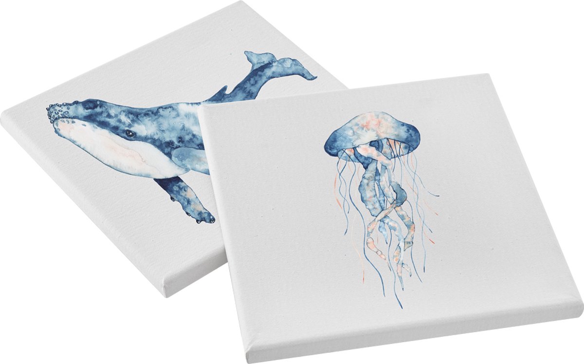 Schildersdoeken Set 24pcs - Formaat 20x20 cm - Hoogwaardige Canvas voor Acryl, Olie & Aquarel - Perfect voor Kunstenaars & Hobbyisten — afbeelding 3