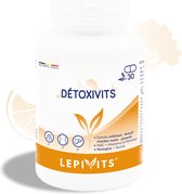 Detoxivits | 30 plantaardige capsules | Micronutriënten en Fytonutriënten | Ontgifting van het lichaam en drainage van de lever | Made in Belgium | LEPIVITS