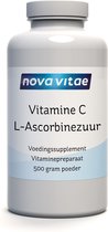 Nova Vitae - Vitamine C - Ascorbinezuur - Poeder - 500 gram