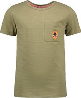 FLO B tshirt F202-6402 backpack army