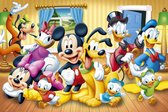 Disney poster - Mickey Mouse - Donald Duck - Goofy  - collage - 61 x 91.5 cm