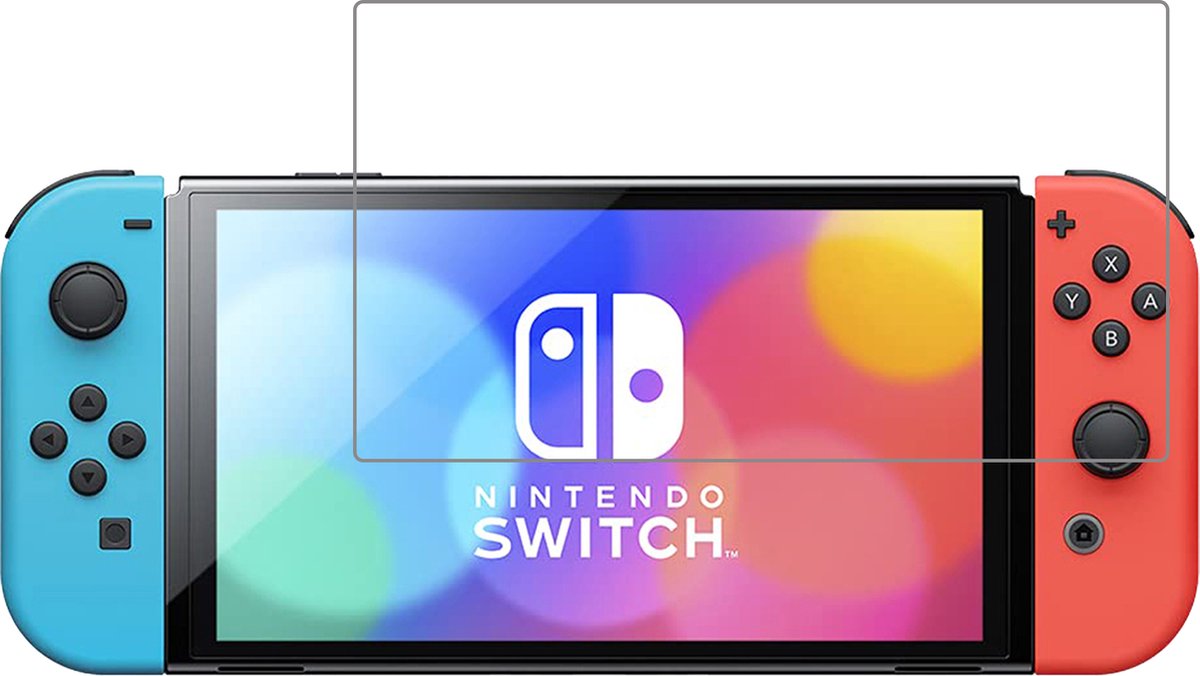 Beschermglas Geschikt voor Nintendo Switch OLED Screenprotector Tempered Glass - Screenprotector Geschikt voor Nintendo Switch OLED Screen Protector
