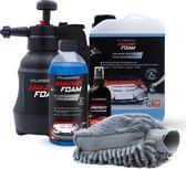 Platinum Amazing Foam Set, effectief Reinigingsschuim, Snow Foam Kit, Auto Reiniging, Car Wash, Velgenreiniger, Autoshampoo