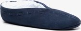 Thu!s dames spaanse sloffen blauw - Blauw - Maat 40 - Pantoffels - Echt leer