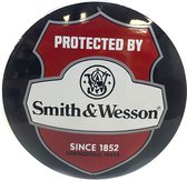Smith & Wesson Emaille Bord - 35 cm ø