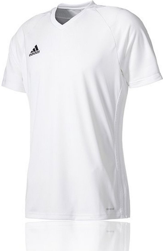 adidas Performance Tiro 17 Jersey Het overhemd van de voetbal Kinderen wit 7/8 jaar