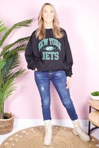 New York Jets Sweater  Zwart/Groen One Size