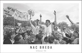Walljar - NAC Breda supporters '66 - Muurdecoratie - Plexiglas schilderij