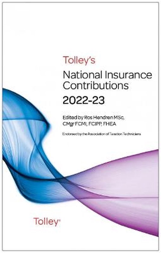 Tolley's National Insurance Contributions 2022-23 Main Annua ... - cover