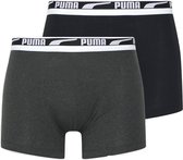 Puma - Everday Boxers 2P - Heren ondergoed -M
