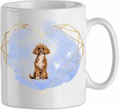 Mok poedel 7.4| Hond| Hondenliefhebber | Cadeau| Cadeau voor hem| cadeau voor haar | Beker 31 CL