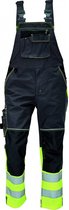 CRV Knoxfield Reflex Hi-Vis Bretelbroek 03020328 - Antraciet/Fluo Geel - 62