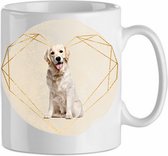 Mok Golden retriever 4.5| Hond| Hondenliefhebber | Cadeau| Cadeau voor hem| cadeau voor haar | Beker 31 CL
