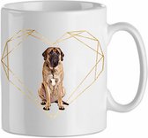 Mok Engelse mastiff 2.4| Hond| Hondenliefhebber | Cadeau| Cadeau voor hem| cadeau voor haar | Beker 31 CL