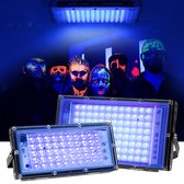 Baymate® - UV DJ Disco Light - Stage Light - 395nm 400nm - Ultraviolet - Floodlight - Fluorescerende effectlampen - Party Stage Backlight - 50W