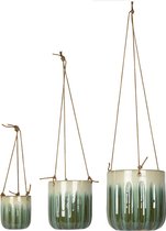 Set van 3 hangpotten Alice Ocean