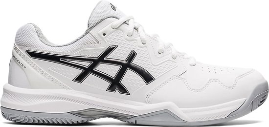 Black And White Asics Gel Dedicate 7 Clay 1041a224 100