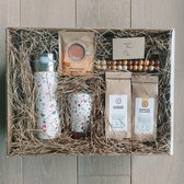 Thee cadeaupakket THE WAY YOU SIP YOUR TEA - Losse thee - 2 variÃ«teiten - Thermos - Thee tas